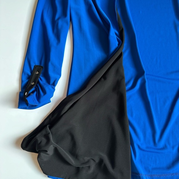 Joseph Ribkoff Women’s Open Front Cardigan Blue Black Size Small (Estimate) - Picture 3 of 10